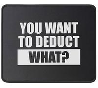 ¿Quieres Deducir Qué Regalos Divertidos para Contables? Mousepad Lavable Alfombrilla De Ratón Duradero Mouse Pad para Oficina Pc Hogar 25X30Cm