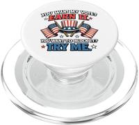 Quieres mi Voto Gánalo Derechos de Voto Patriótico PopSockets PopGrip para MagSafe