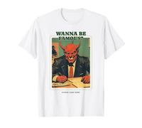 ¿Quieres ser Famoso? (Declaración de desintoxicación Digital Anti Redes sociales) Camiseta