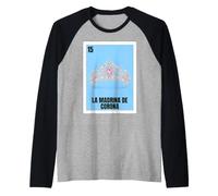 Quieres Ser Mi Madrina De Corona Quinceañera Camiseta Manga Raglan