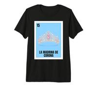 Quieres Ser Mi Madrina De Corona Quinceañera Camiseta Premium
