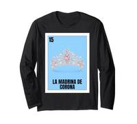 Quieres Ser Mi Madrina De Corona Quinceañera Manga Larga