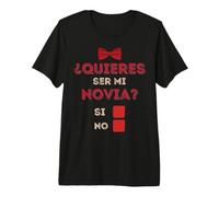 ¿Quieres ser mi Novia como recién Casados? Camiseta Premium