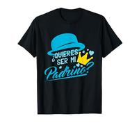 Quieres Ser Mi Padrino Camiseta