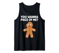 ¿Quieres un Pedazo de mí, Gracioso Hombre de Jengibre? Camiseta sin Mangas