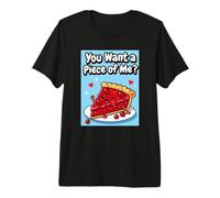 Quieres un Pedazo de mi Pastel de Cerezas Camiseta Premium
