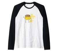 Quieres un Pedazo de mí Pudín Camiseta Manga Raglan