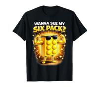 ¿Quieres Ver mi Six Pack Bricks Lover Master Builder Divertido? Camiseta