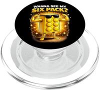 ¿Quieres Ver mi Six Pack Bricks Lover Master Builder Divertido? PopSockets PopGrip para MagSafe