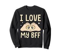 Quiero A Mi BFF Equipo Amigos Amistad Mejor Amigo Refranes Sudadera