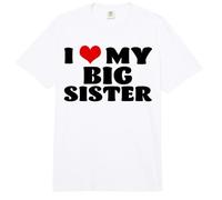 «Quiero a mi Hermana Mayor»: Divertidos Conjuntos a Juego Comfort Colors Adult Heavyweight T-Shirt