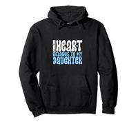 Quiero a mi hija Sudadera con Capucha