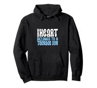 Quiero a mi hijo adolescente Sudadera con Capucha