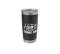Quiero a mi hijo adolescente Vaso térmico de acero inoxidable de doble pared