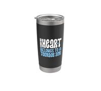 Quiero a mi hijo adolescente Vaso térmico de acero inoxidable de doble pared