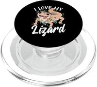 Quiero A Mi Lizard Lagartijas Animal Amante Gecko PopSockets PopGrip para MagSafe