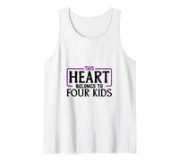 Quiero a mis Cuatro Hijos Camiseta sin Mangas