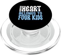 Quiero a mis cuatro hijos PopSockets PopGrip para MagSafe