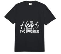 Quiero a mis Dos Hijas Comfort Colors Adult Heavyweight T-Shirt
