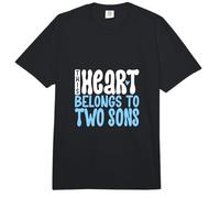 Quiero a mis Dos Hijos Comfort Colors Adult Heavyweight T-Shirt