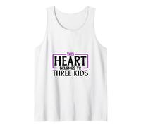 Quiero a mis Tres Hijos Camiseta sin Mangas