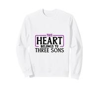 Quiero a mis Tres Hijos Sudadera