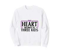 Quiero a mis Tres Hijos Sudadera