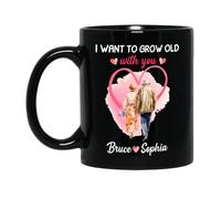 Quiero Envejecer Tazón Cerámica Tazas Té Graciosa Tazón De Café Regalos Novedosos Para Trabajo Amigos Navidad 330ml