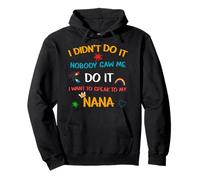 Quiero hablar con mi nana funny kids Sudadera con Capucha
