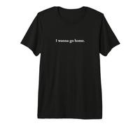 Quiero IR a casa Divertido Introvertido No Quiero Estar En El Trabajo Camiseta Premium