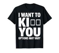 Quiero Koo You Las Opciones Divertidas de Juego de Palabras Pueden Variar Camiseta
