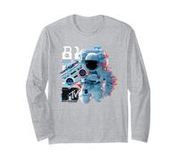 Quiero mi MTV Space Astronaut Ghetto Blaster Manga Larga