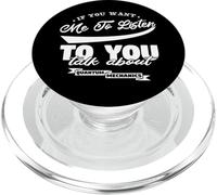 Quiero que escuche hablar sobre mecánica cuántica - Física PopSockets PopGrip para MagSafe