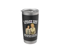 Quiero que sepas que alguien no me importa sino alguien Vaso térmico de acero inoxidable de doble pared