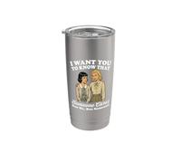 Quiero que sepas que alguien no me importa sino alguien Vaso térmico de acero inoxidable de doble pared
