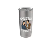 Quiero que sepas que alguien no me importa sino alguien Vaso térmico de acero inoxidable de doble pared