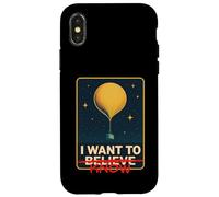 Quiero Saber no Creer OVNI UAP Ciencia alienígena Paranormal Carcasa para iPhone X/XS