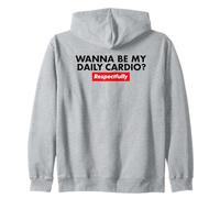 Quiero ser mi Cardio respetuosamente Sudadera con Capucha