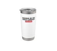 Quiero ser mi cardio respetuosamente Vaso térmico de acero inoxidable de doble pared