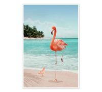 Quiero ser un flamenco Póster de Jonas Loose 90 x 130 cm Cuadros Decoración para la pared