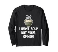 Quiero Sopa, no tu opinión, Crema de champiñones Manga Larga