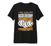 Quiero un Cuerpo Caliente Pero también Galletas y Salsa para Amantes de la Comida Camiseta Premium