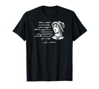 Quiero una esposa cita de Orgullo y prejuicio Jane Austen Camiseta