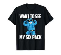 Quiero Ver mi Paquete de Seis - Construcción de Bloques de construcción de Ladrillos Camiseta