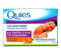 Quies Anti-Ronquidos Pastillas Sabor Cítricos 12uds