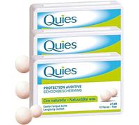 Quies - Bolas de protección auditiva de cera natural - lote de 3 cajas de 24 bolas (3)
