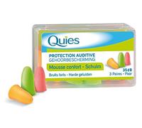 Quies Espuma Anti-Bruit 3 Pares - Color carne