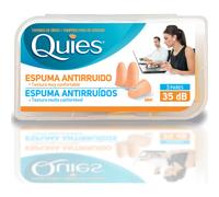 Quies tapón espuma color carne 6uds
