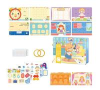 Quiet Activity Books - Toddler Activity Book, Fine Motor Skills Learning Sensory Toys, Interactive Books For Babies | For Car Airplane Restaurant Stroller High Chair Home Schools Kindergarten Birthday