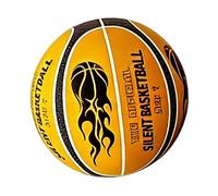 Quiet Basketballs - Soundless Practice Training Balls, Easy Grip Higher Bounce Ball, Airless Basketball For Indoor Training | For Boys Girls Kids Teen House Bedroom Sports